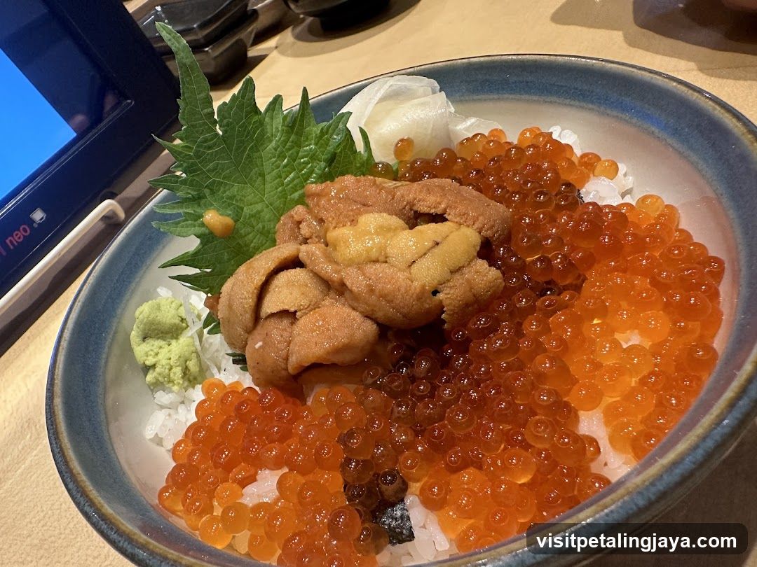 Sashimi Bowl with Fish Roe