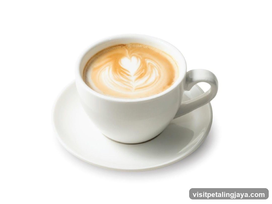 Latte with Heart Art
