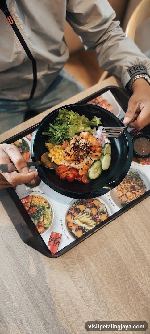 Bowl Meal with Salad and Side Dishes