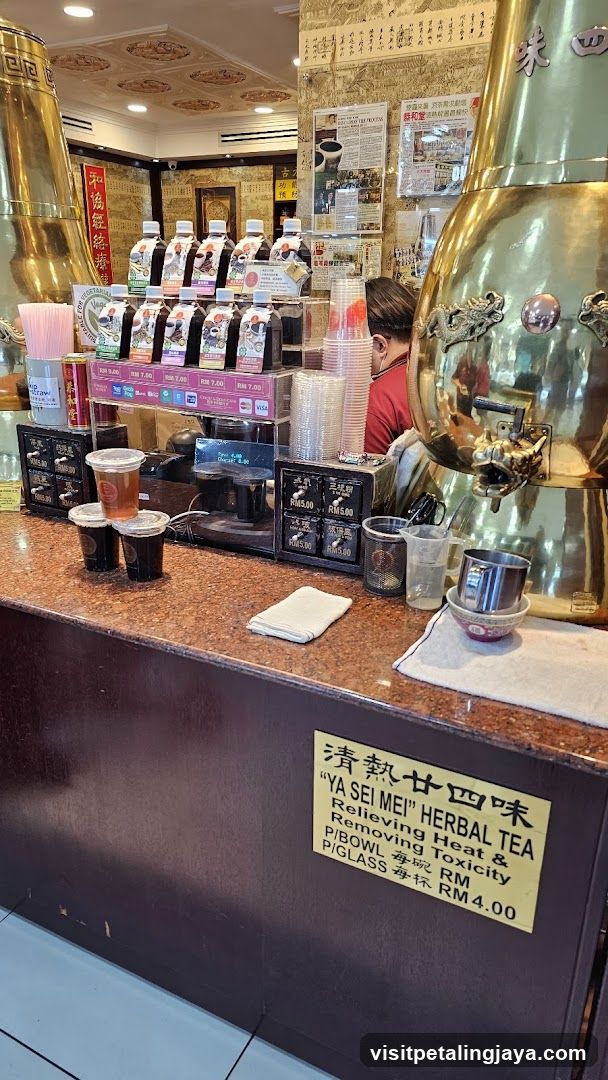 Herbal Tea Shop Interior