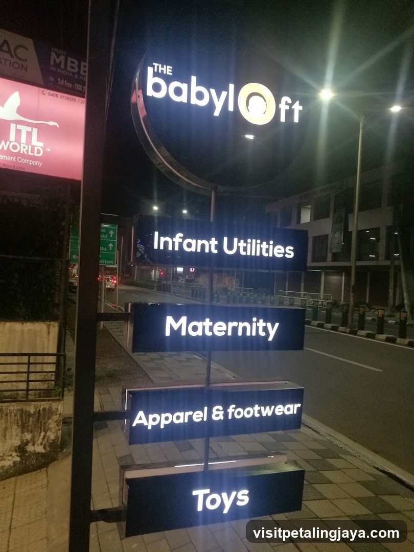 The Baby Loft Signage
