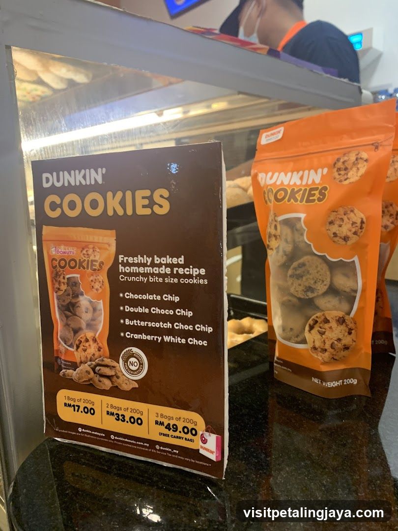 Dunkin' Cookies Display