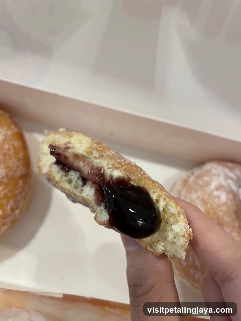 Cherry Donut with Filling