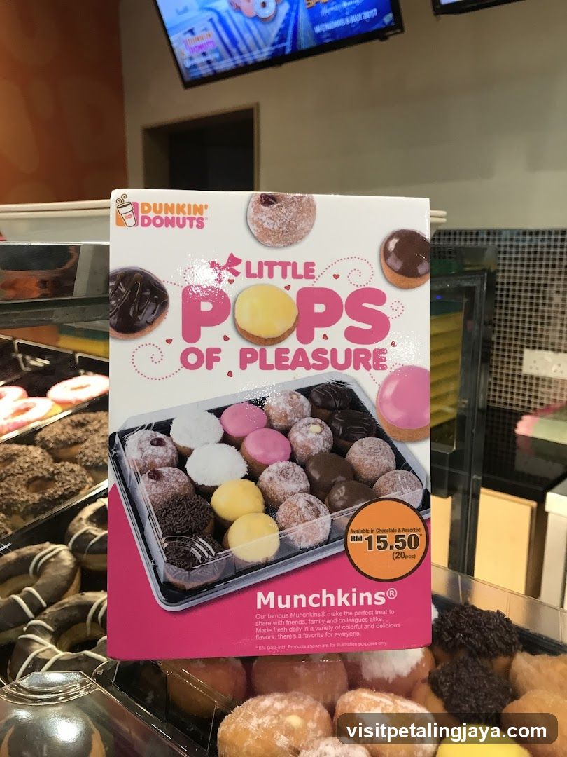 Dunkin' Donuts Little Pops of Pleasure Box