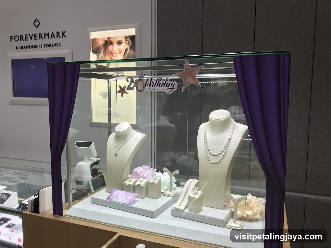 Forevermark Jewelry Display