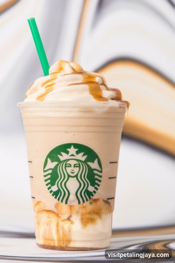 Starbucks Frappuccino with Caramel Drizzle