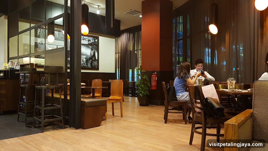 Interior of a cozy cafe or restaurant