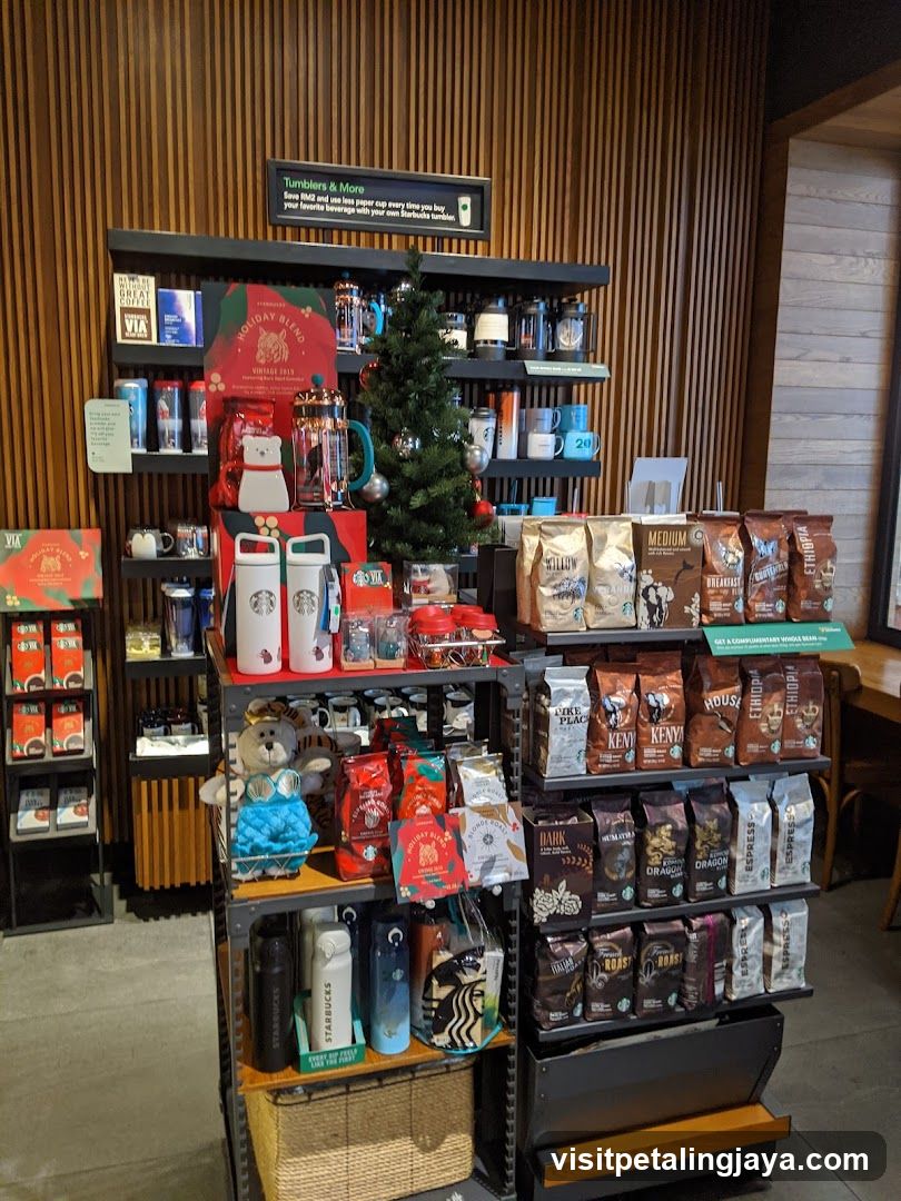 Starbucks Store Interior Display