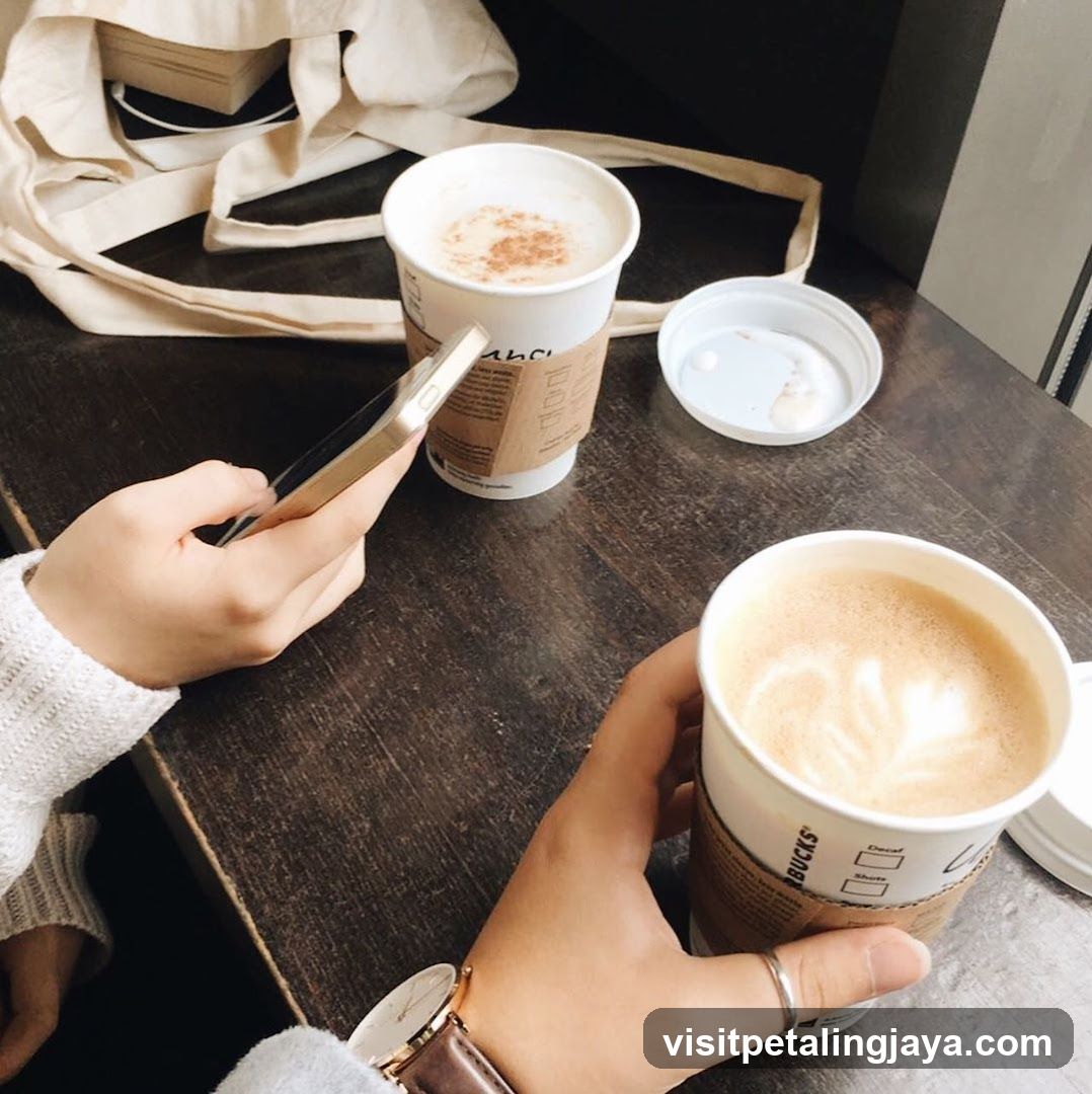 Coffee Shop Interior Scene