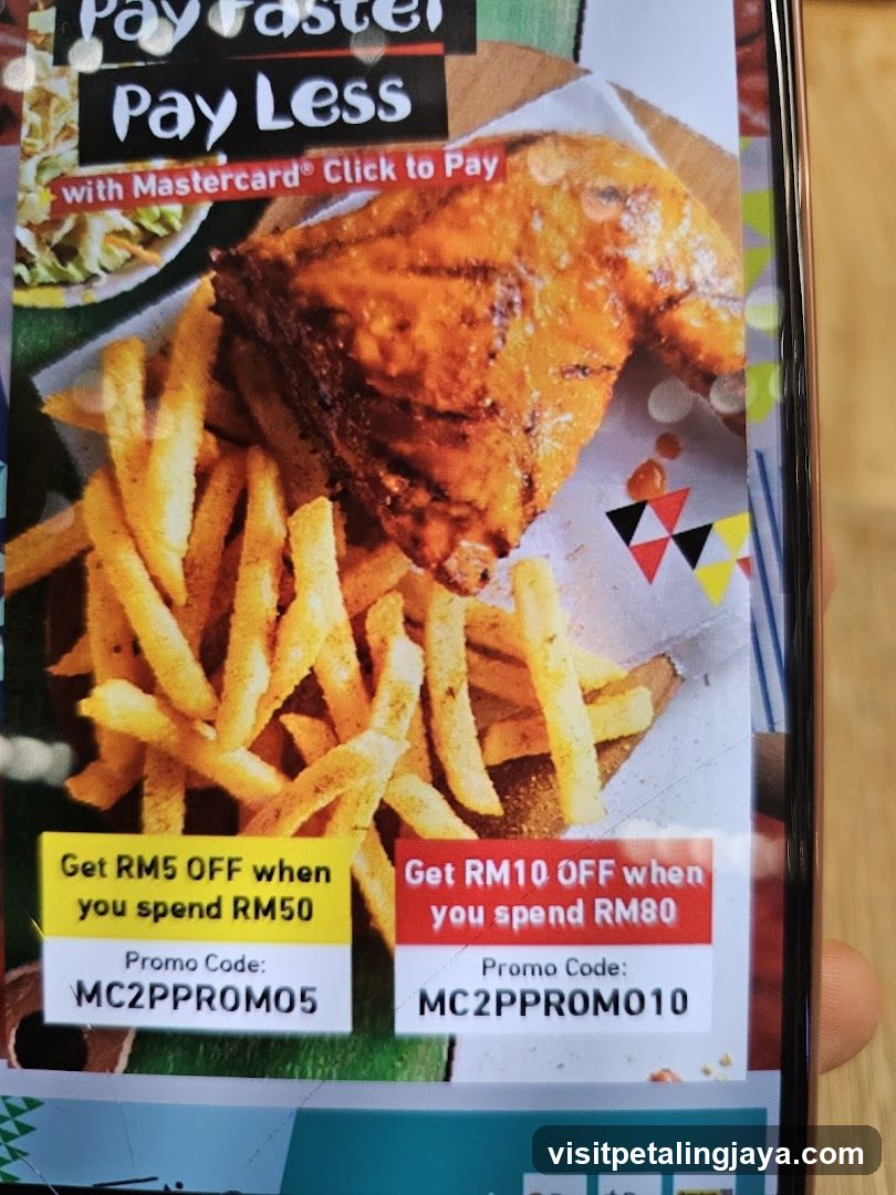 Mastercard Pay Less Promo Flyer