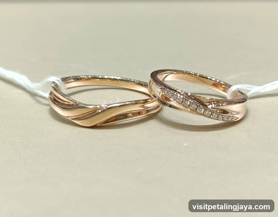 Rose Gold Rings with Diamonds