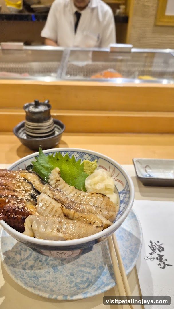 Sushi Bowl with Grilled Fish