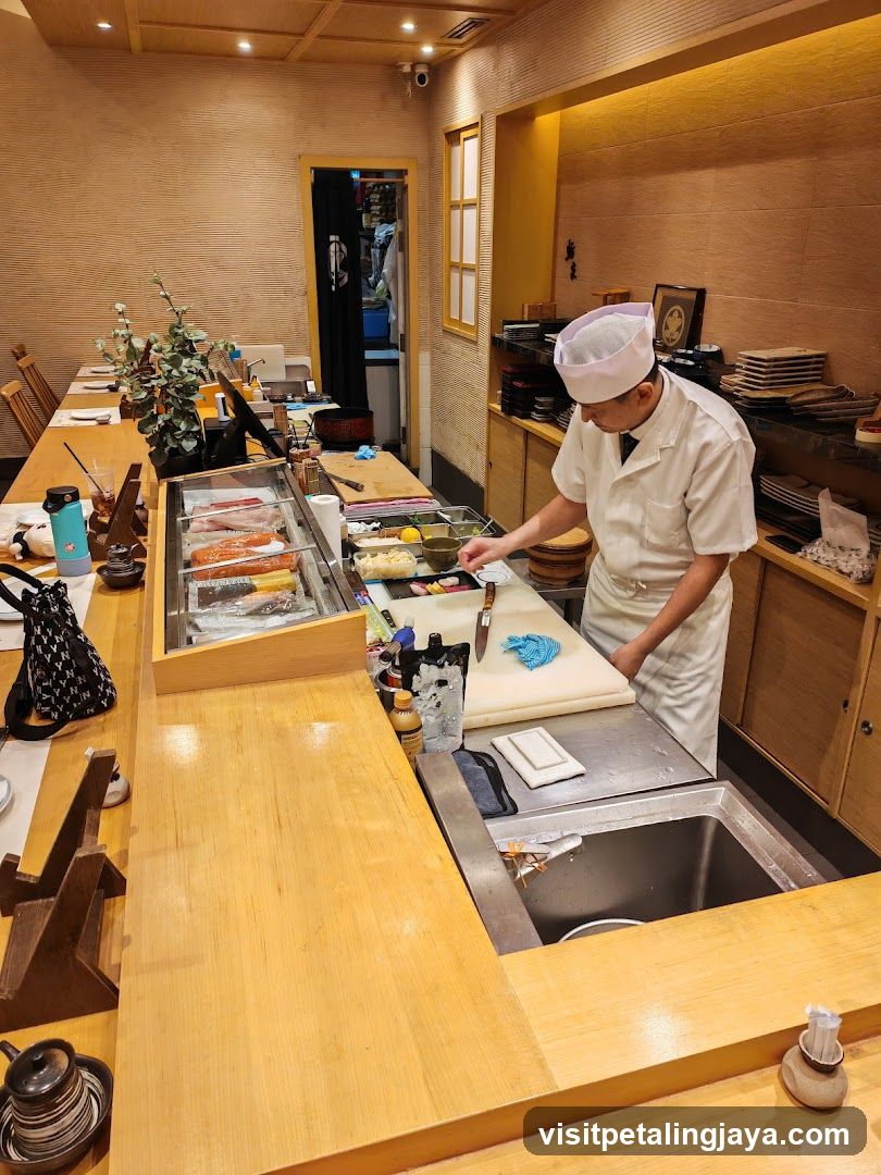 Sushi Restaurant Interior