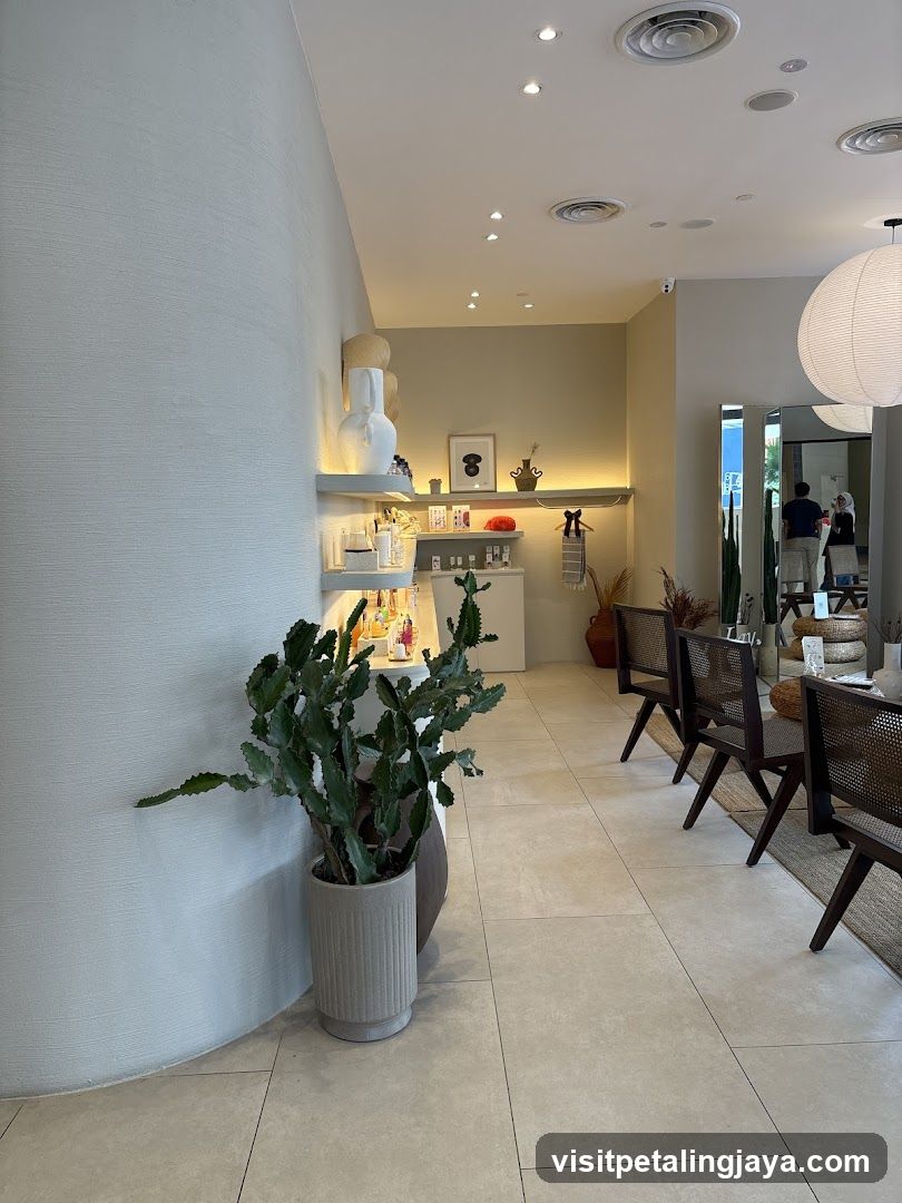 Interior of a modern shop or cafe