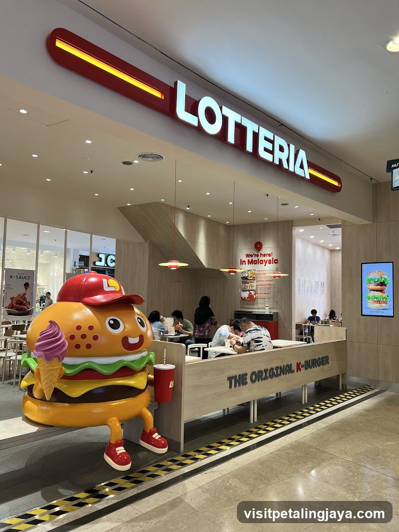 Lotteria K-Burger Store Interior