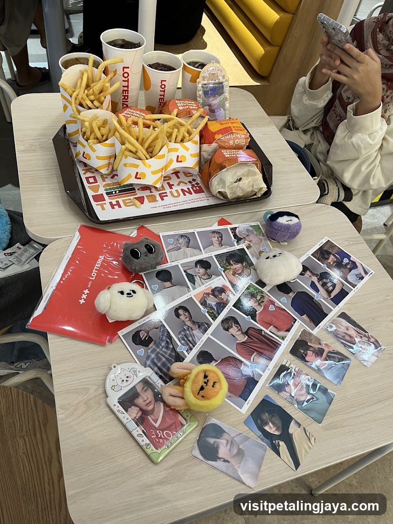 Food and Merchandise Spread