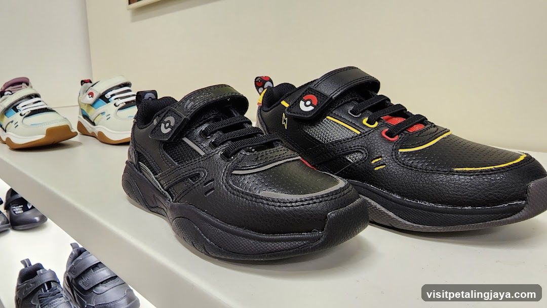 Pokemon Themed Kids Sneakers Display