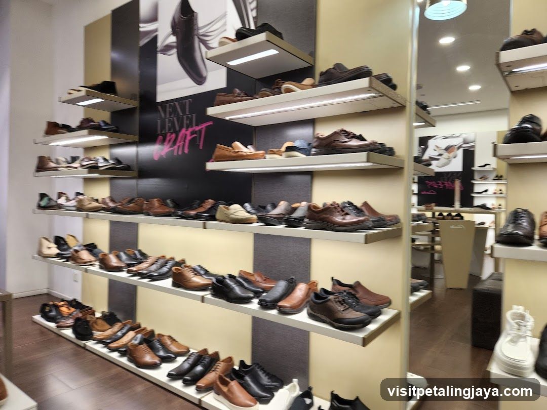 Shoe Store Interior Display
