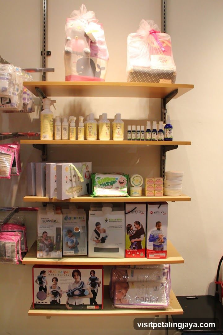 Baby Product Display Shelf