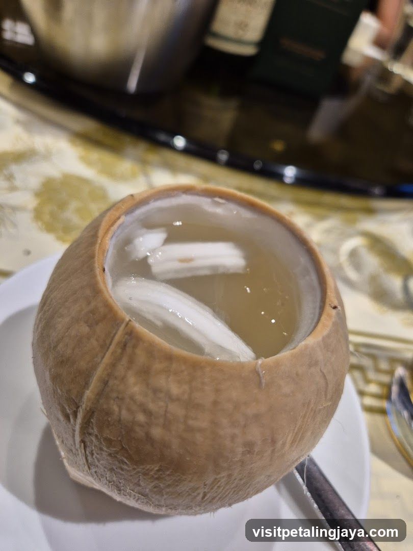 Coconut Drink in Shell