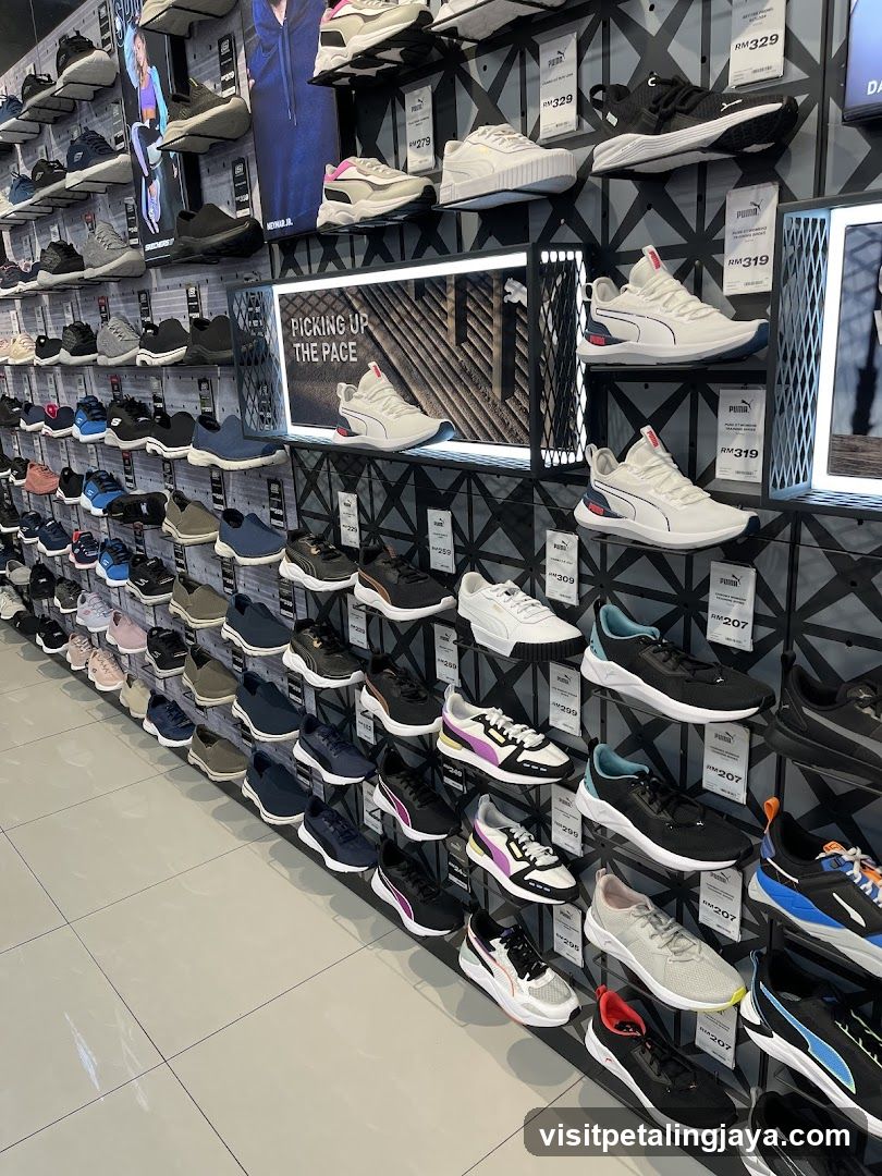 Shoe Store Interior Display