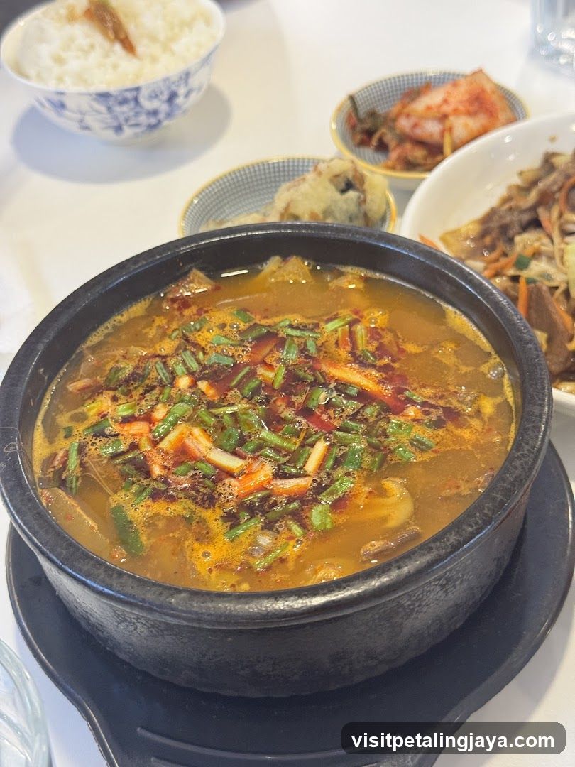 Korean Hot Pot Meal