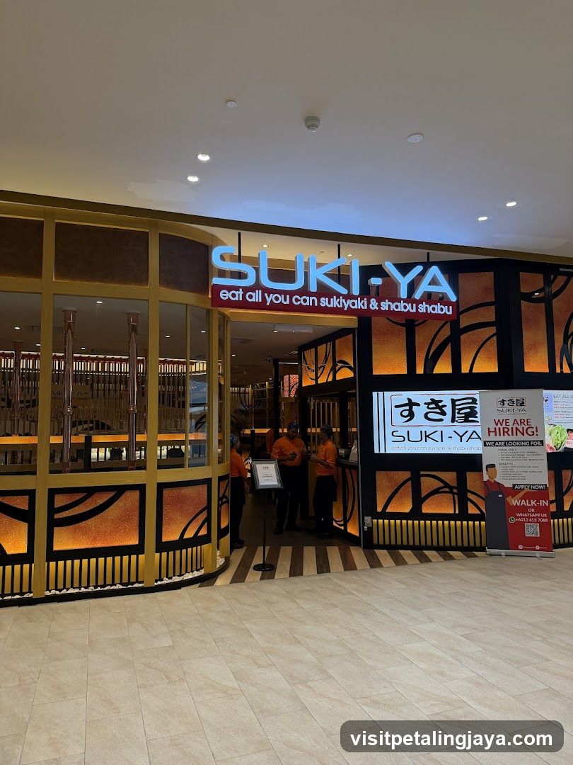 Suki-Ya Restaurant Entrance