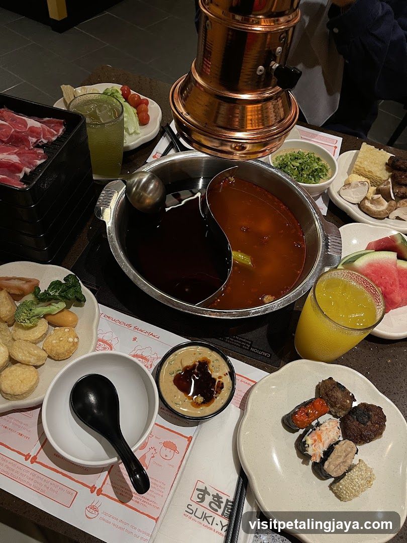 Hot Pot Meal Spread