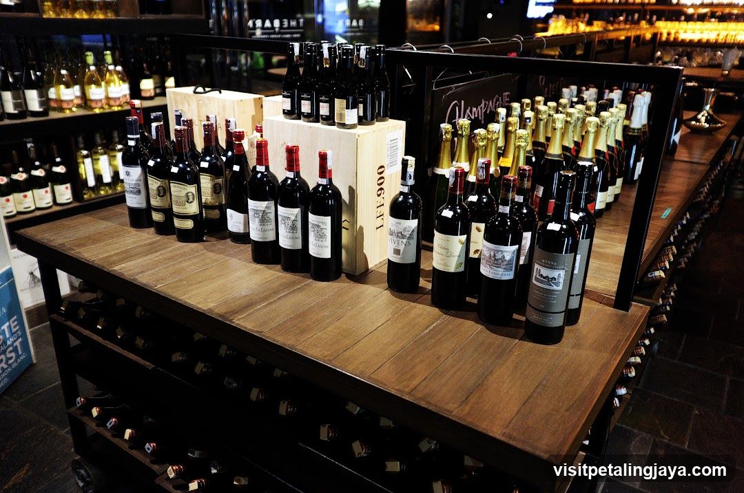Wine Display in Store Interior