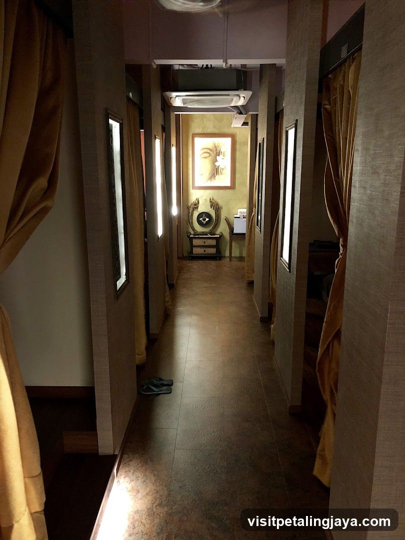 Spa or Wellness Center Interior Hallway