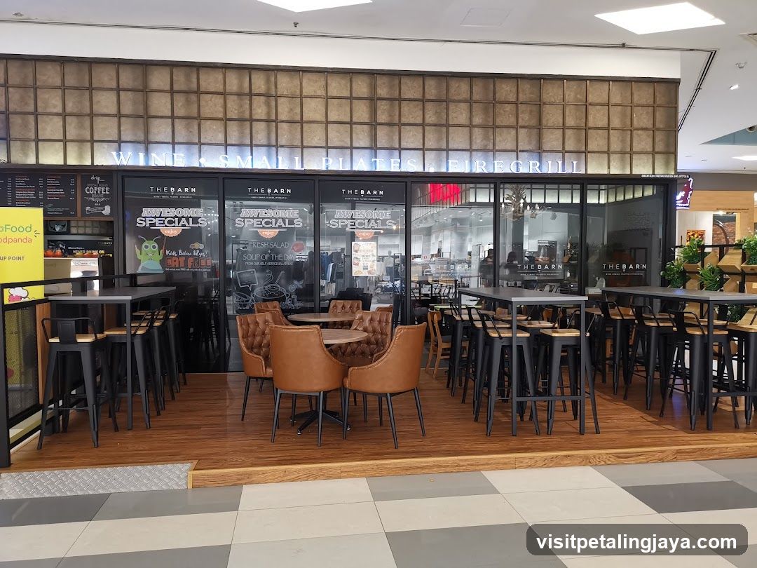 Restaurant Interior with Seating Area