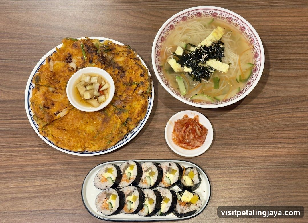 Korean Meal Spread
