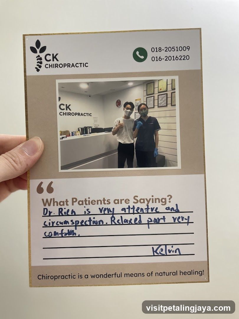 CK Chiropractic Flyer
