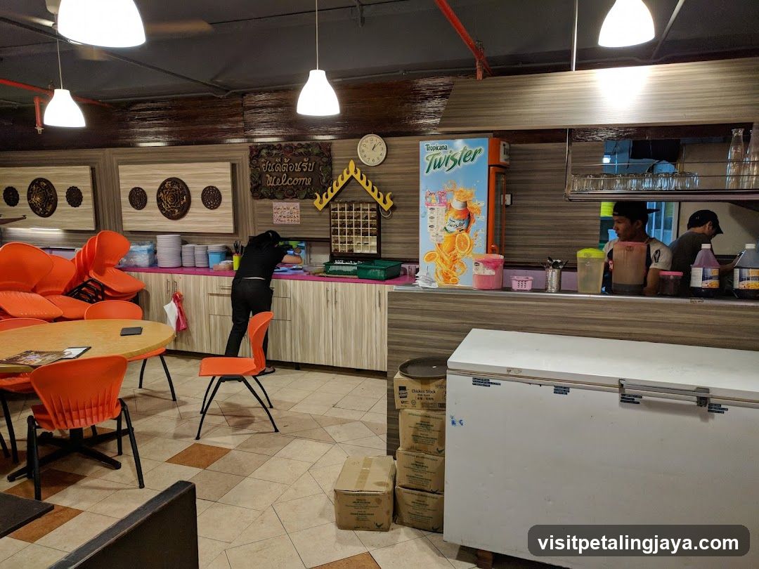 Food Service Area Interior