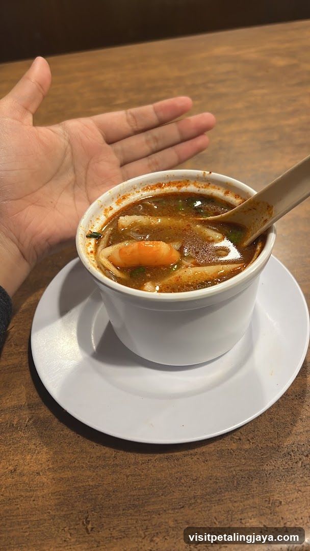 Soup Bowl with Hand