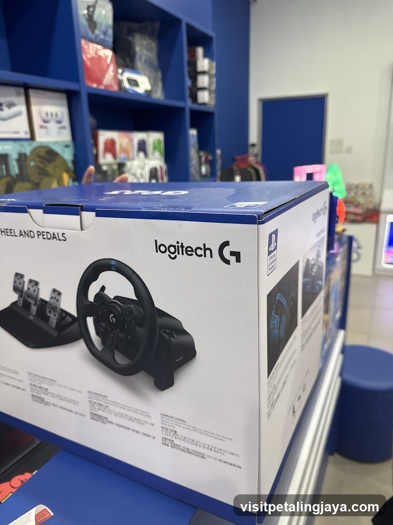 Logitech G Racing Wheel Box in Store