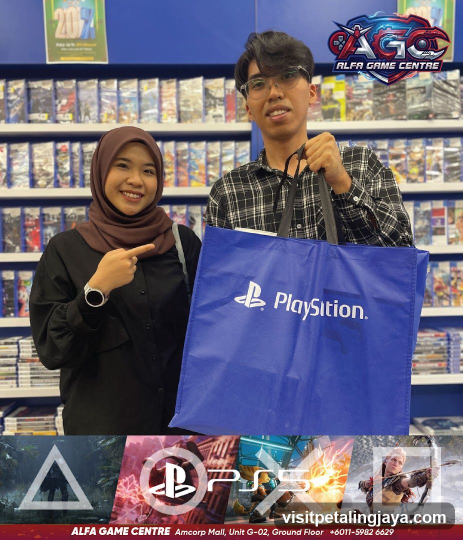 Alfa Game Centre Interior with Customers