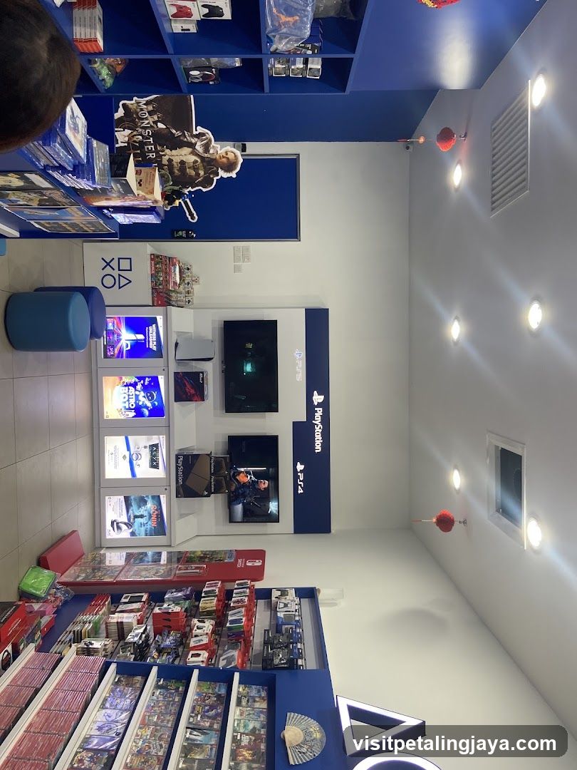 Video Game Store Interior