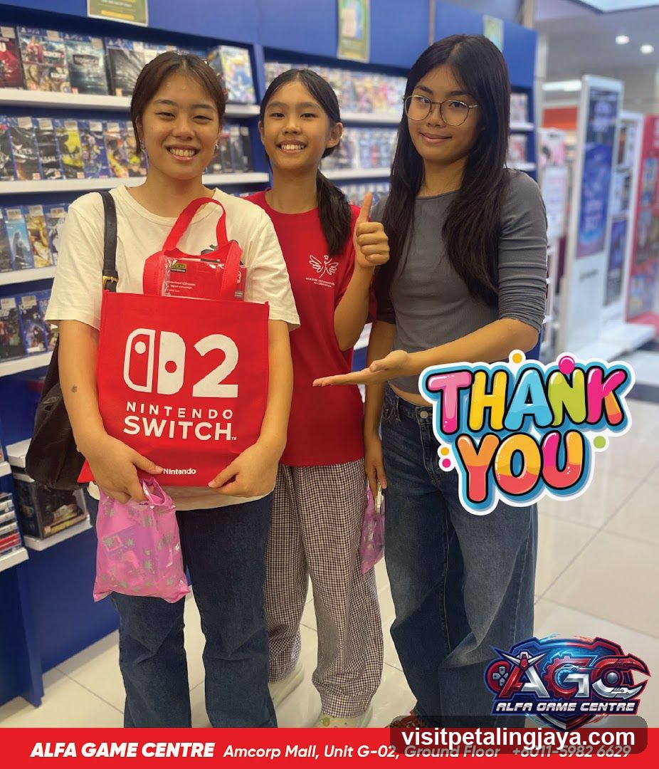 Thank You - Alfa Game Centre