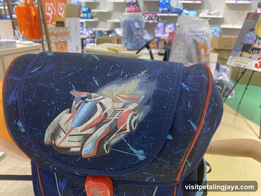 School Backpack Display