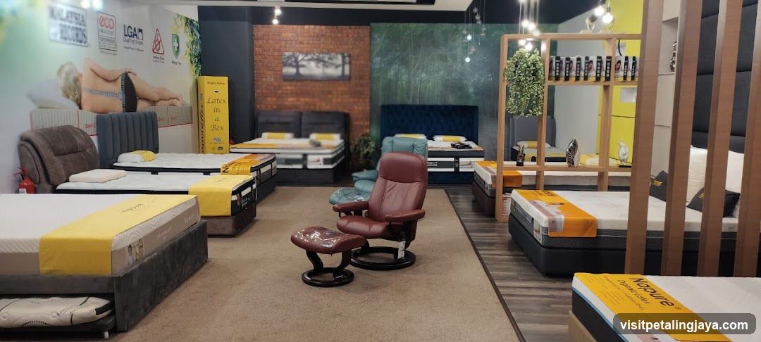 Mattress and Furniture Store Interior