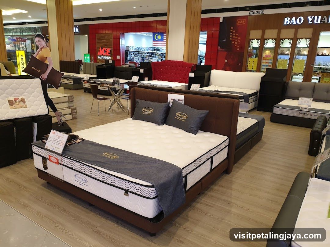 Mattress Store Interior