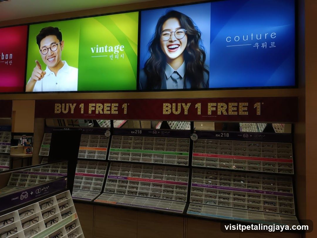 Optical Store Interior Display