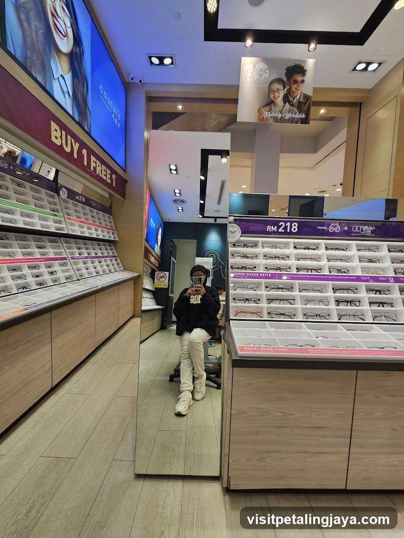 Optical Store Interior