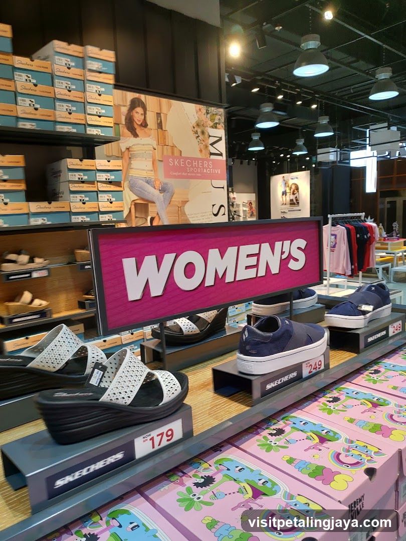 Skechers Women's Shoe Display