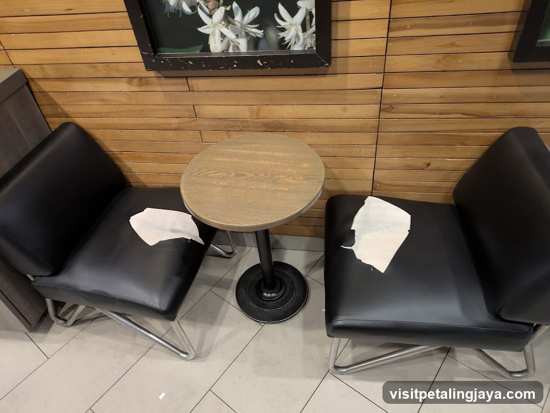 Seating Area with Table and Chairs