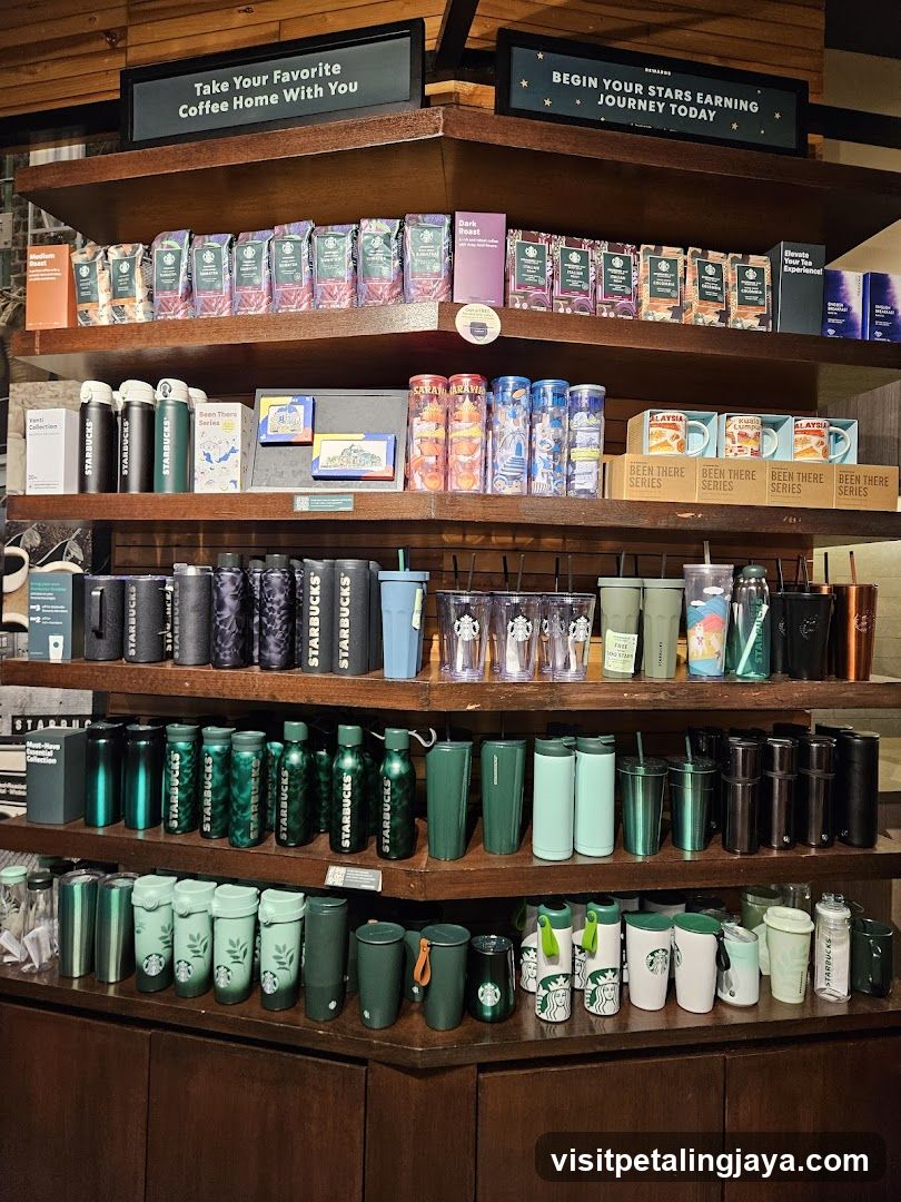 Starbucks Merchandise Display