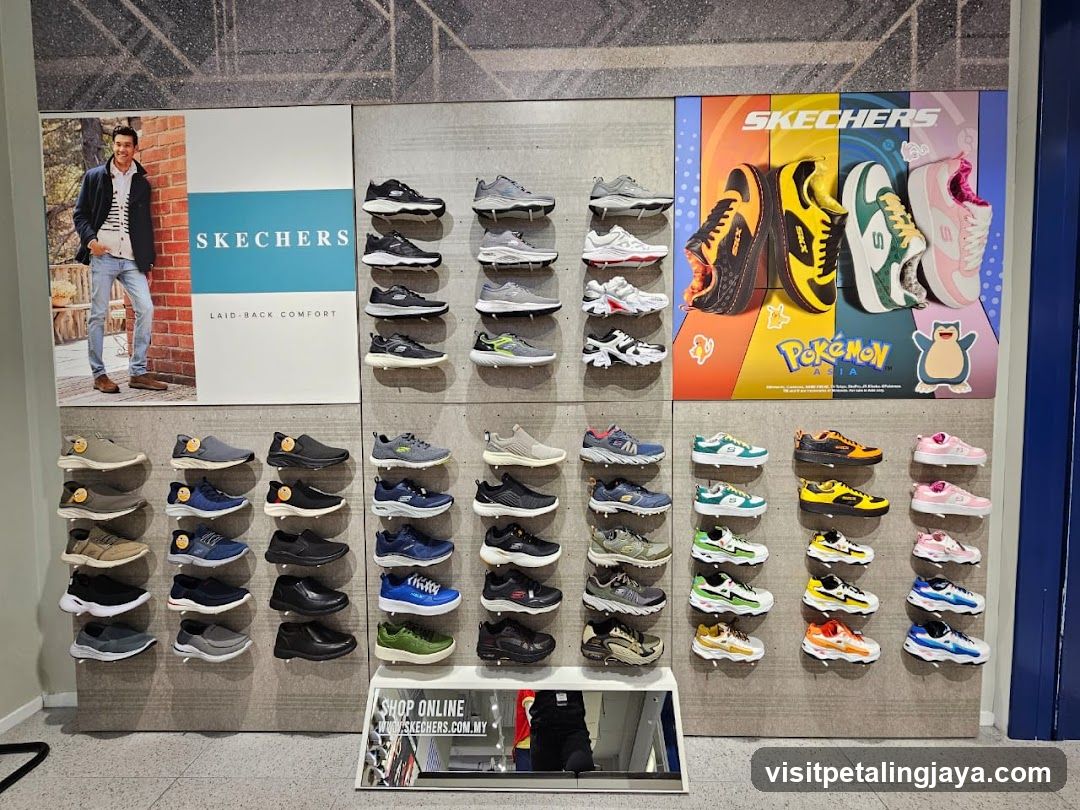 Skechers Shoe Display Wall
