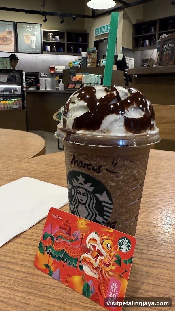 Starbucks Drink with Dragon Card