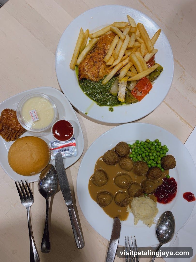 Meal Spread on Table